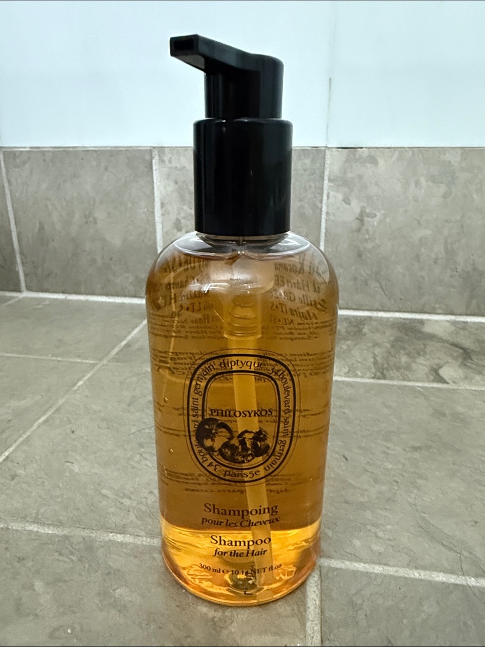 NEVER USED Diptyque Philosykos Amber Shampoo for the Hair - Black Pump